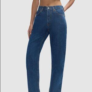 RE/DONE | 90s Jean | Rustic Indigo - Rustic Indigo / Size 28